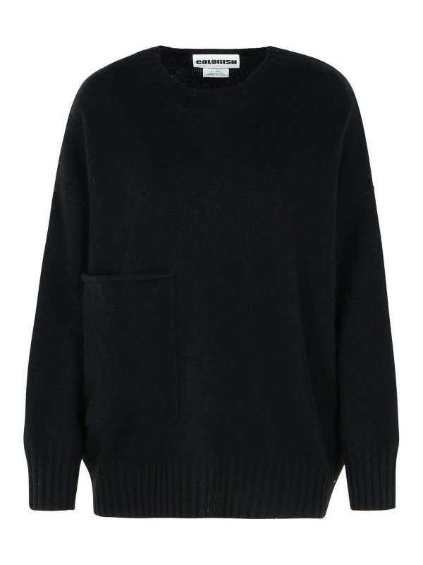 Colorush Pull Col Rond - Noir