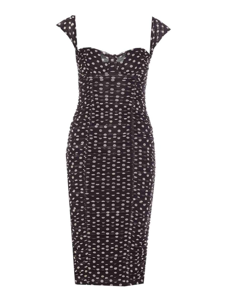 Mar De Margaritas Maxi Robe - Noir