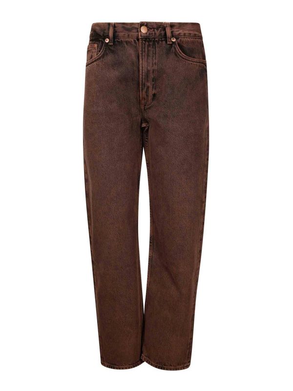 Samsoe Samsoe Jean Bootcut - Marron