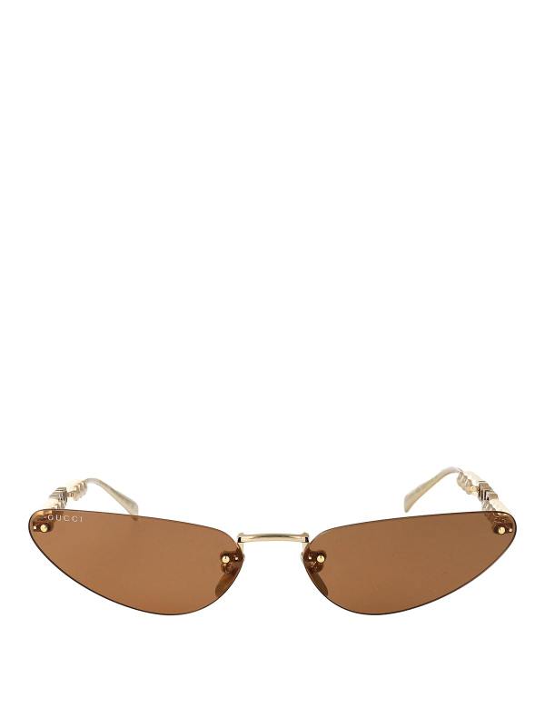 Gucci Lunettes De Soleil - Or