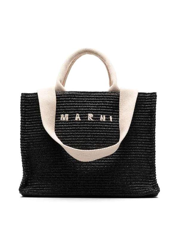 Marni Sac Porté Épaule - Noir