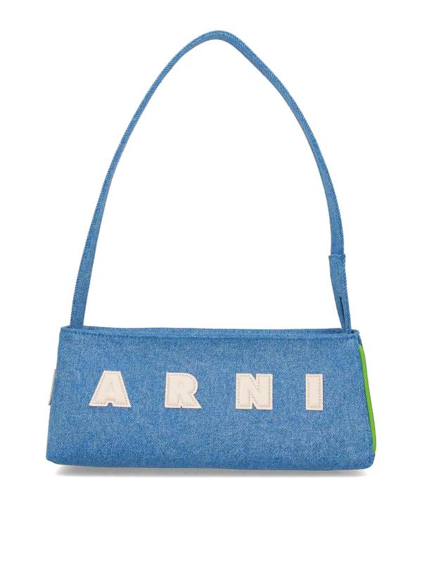 Marni Sac Bandoulière - Bleu