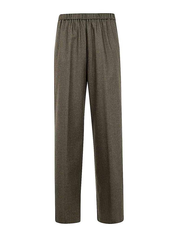 Aspesi Pantalons Décontractés - Vert