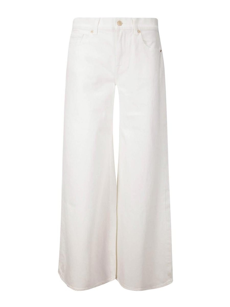 7 For All Mankind Jean Bootcut - Blanc