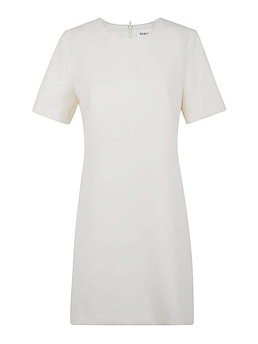 P. A.R. O.S. H. Robe Courte - Blanc