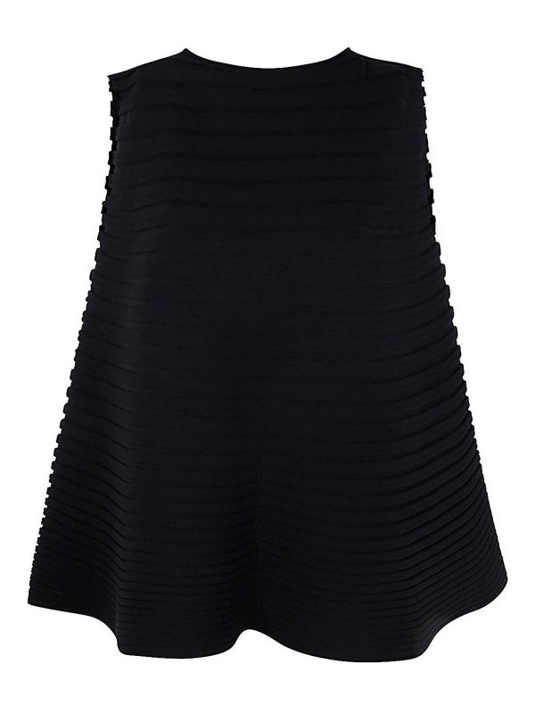 Pleats Please Issey Miyake Chemise - Noir