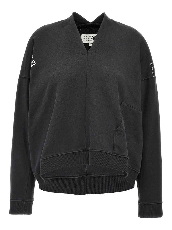 MM6 Maison Margiela Numeric Signature Mm6 - Noir