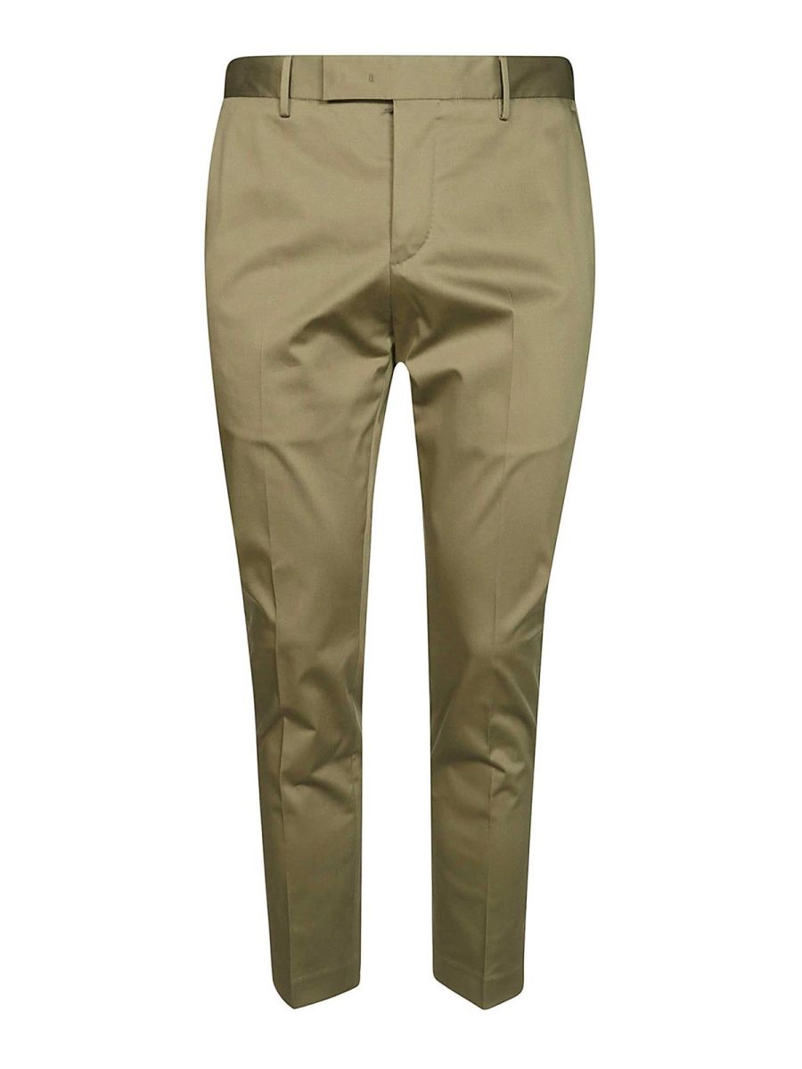 Pt Torino Pantalons Décontractés - Vert