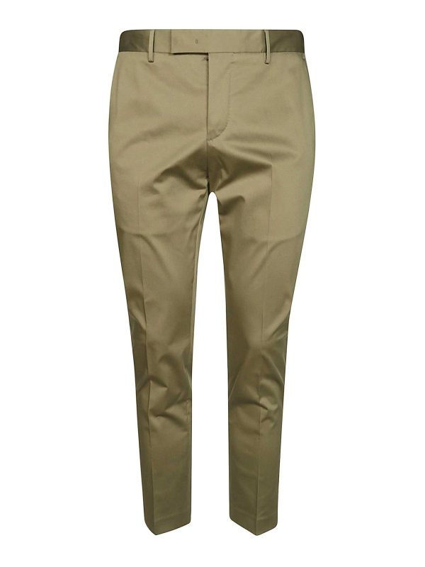 Pt Torino Pantalons Décontractés - Vert