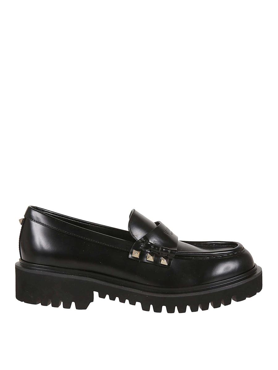 Valentino Garavani Mocassins - Noir