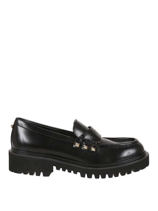 Valentino Garavani Mocassins - Noir