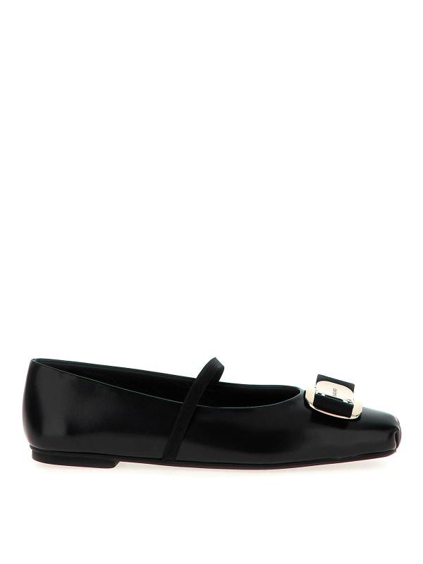 Ferragamo Ballerines - Noir