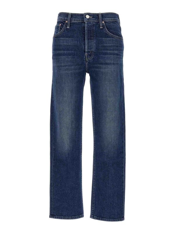 Mother Jean Bootcut - Bleu