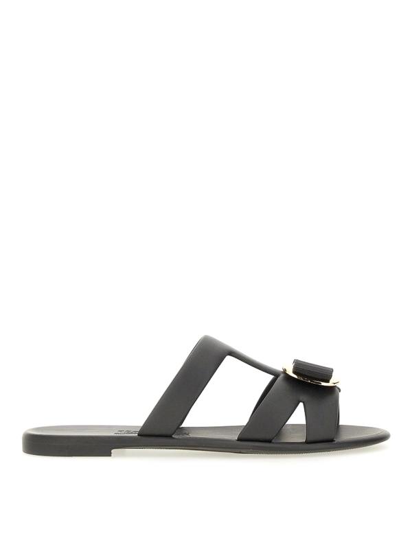 Ferragamo Sandales - Noir