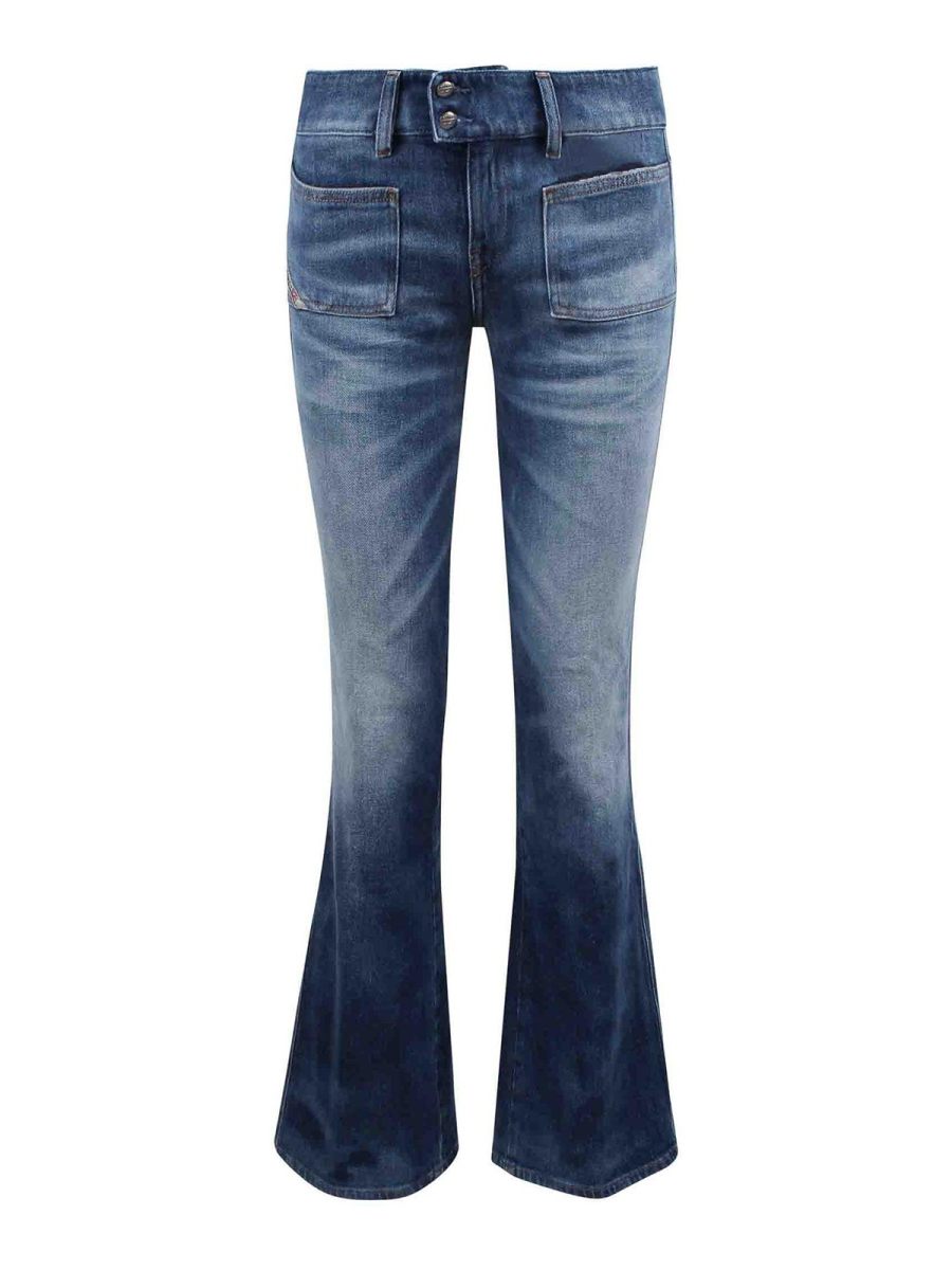 Diesel Jean Bootcut - Bleu