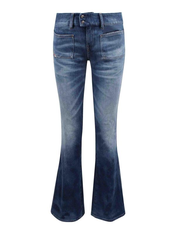 Diesel Jean Bootcut - Bleu