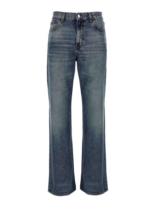 Haikure Jean Bootcut - Bleu