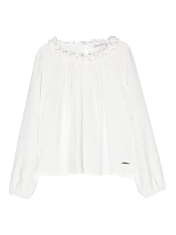 Monnalisa Top - Blanc