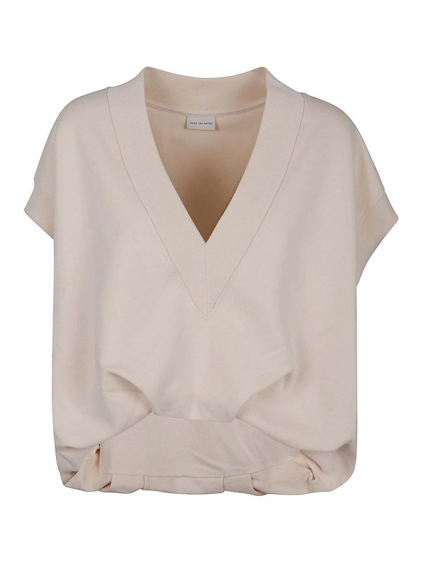 Dries Van Noten Sweat-Shirts - Beige Clair