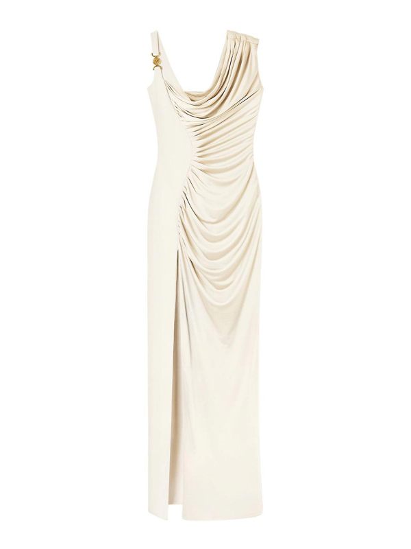 Versace Maxi Robe - Blanc
