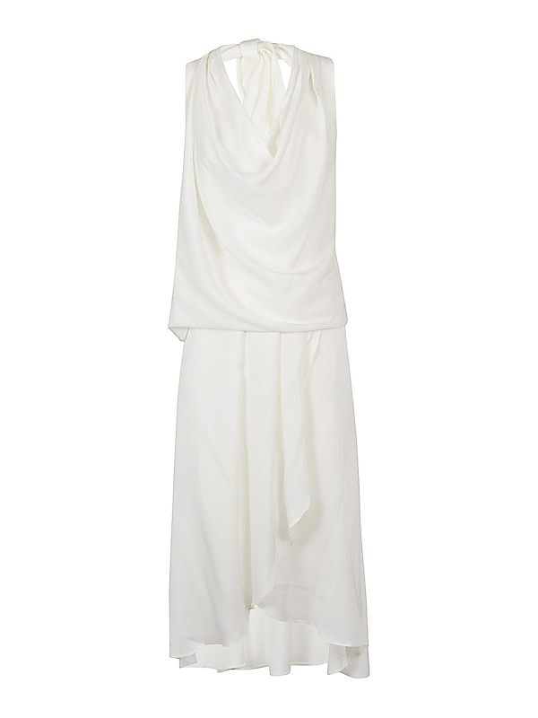 Silk95Five Robe Courte - Blanc