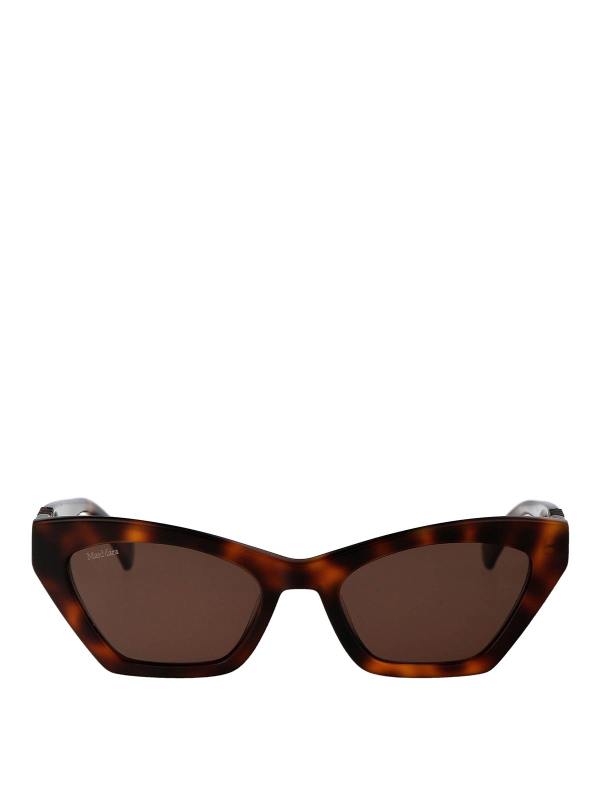 Max Mara Lunettes De Soleil - Marron