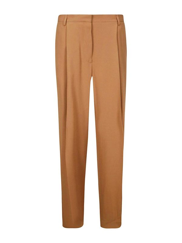 Dries Van Noten Pantalons Décontractés - Marron