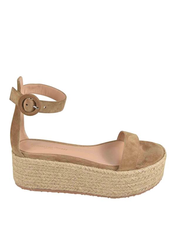 Gianvito Rossi Sandales - Marron