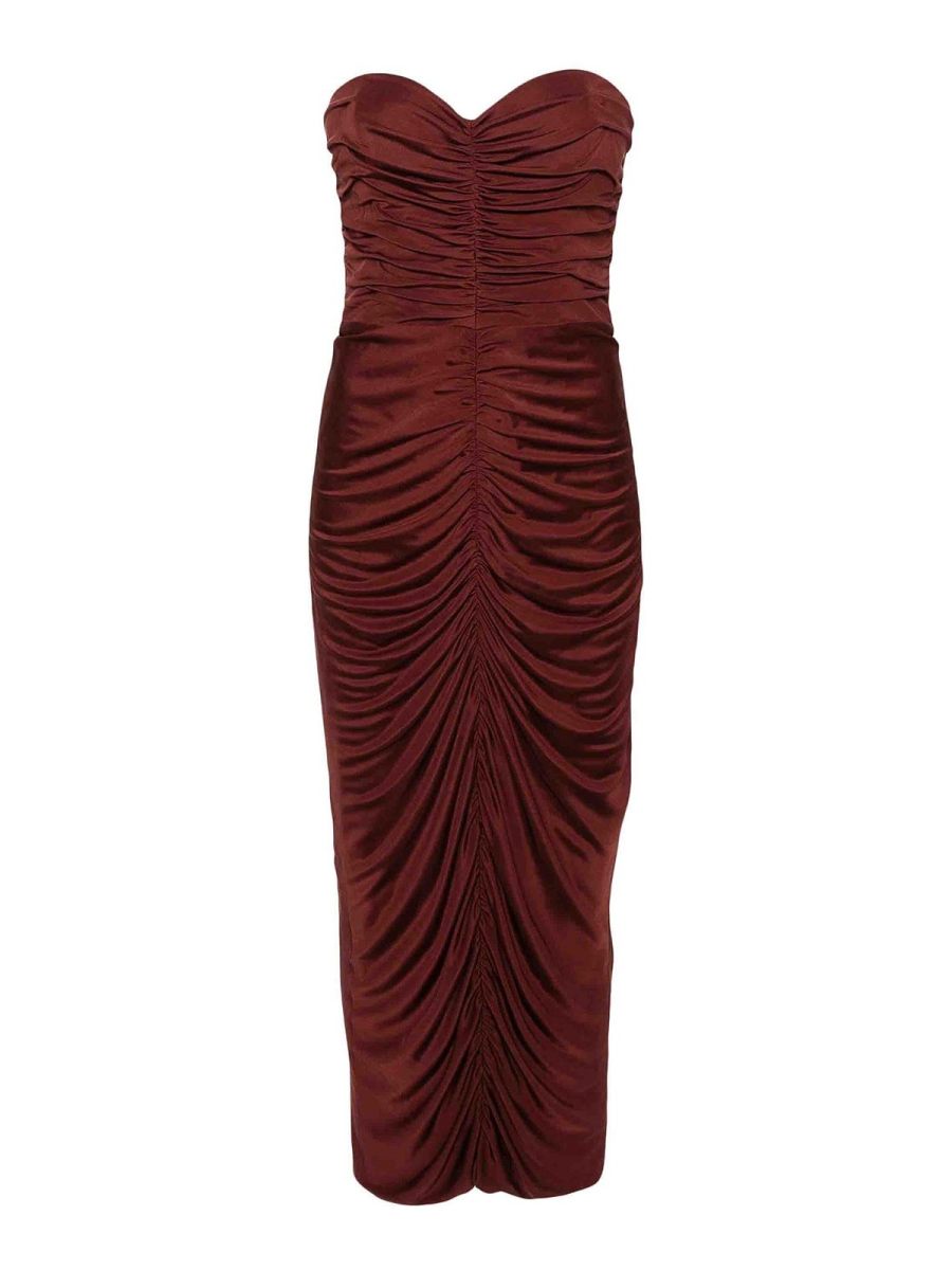 Costarellos Robe De Soirée - Bronze