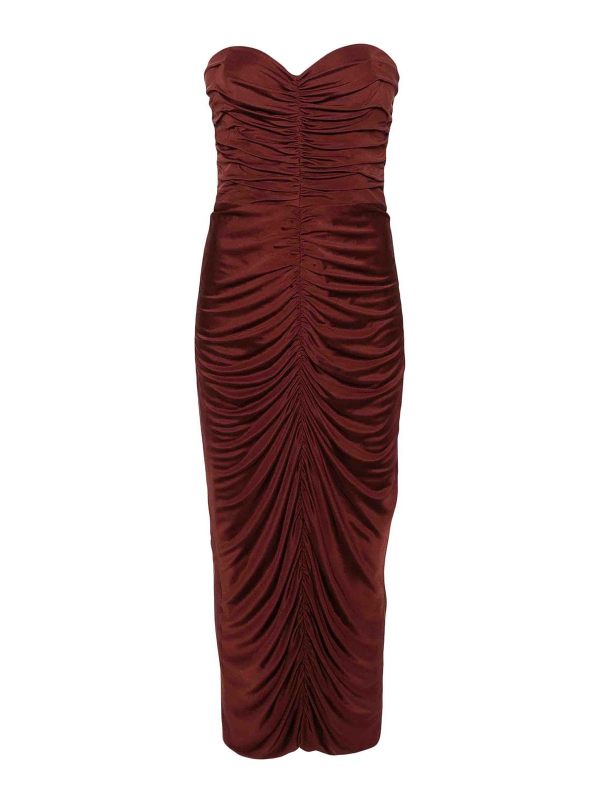 Costarellos Robe De Soirée - Bronze
