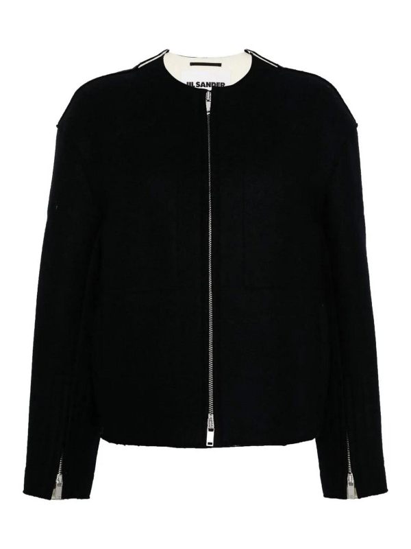 Jil Sander Veste Casual - Bleu