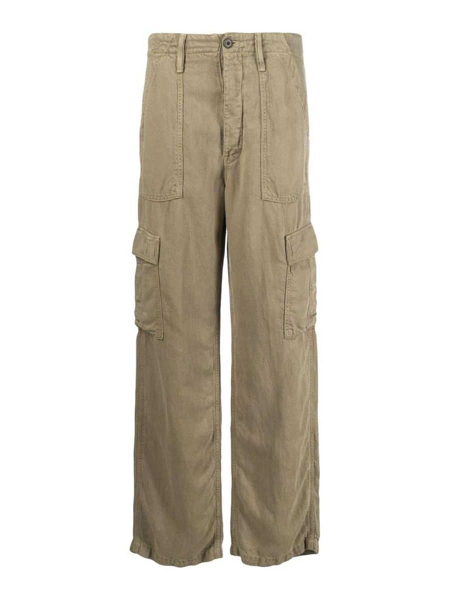 Mother Pantalons Décontractés - Vert Foncé