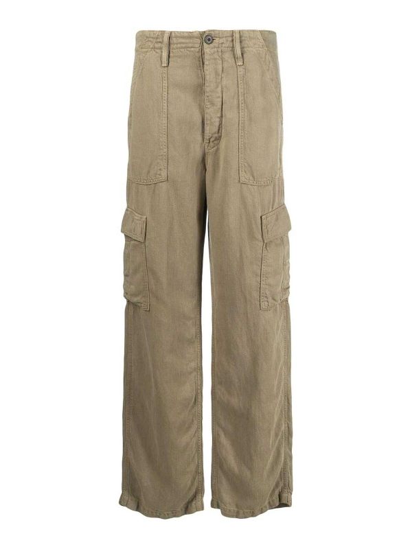 Mother Pantalons Décontractés - Vert Foncé