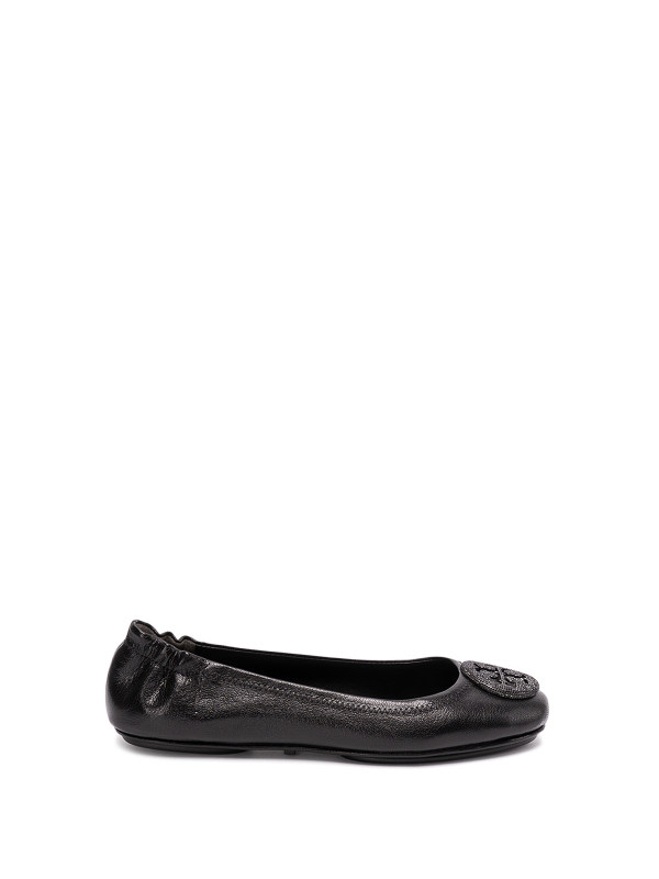Tory Burch Minnie Travel Ballet Pave - Noir