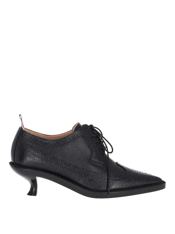 Thom Browne Chaussures À Lacets - Noir