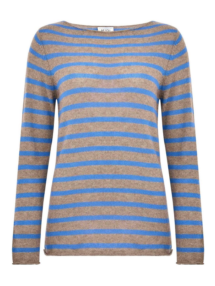 Be You Pull Col Rond - Gris