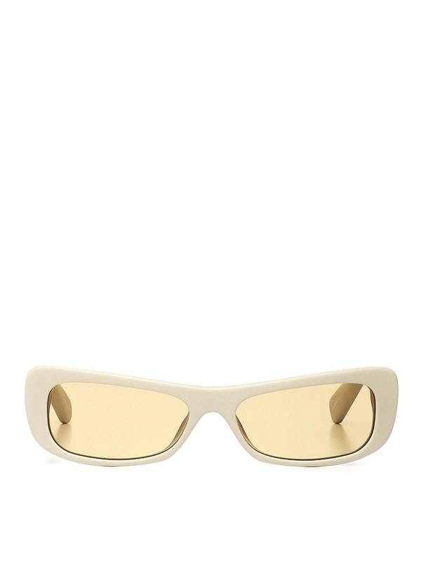 Jacquemus Lunettes De Soleil - Blanc