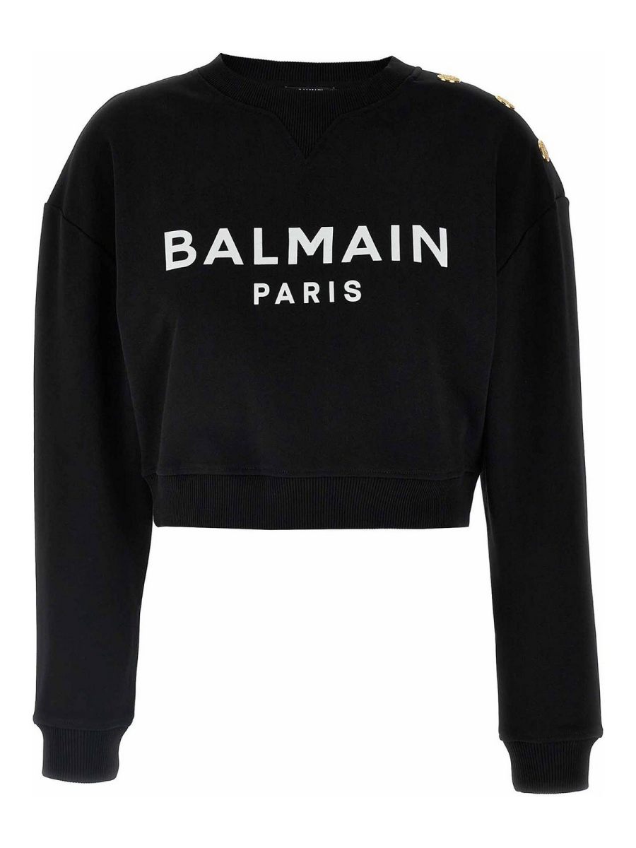 Balmain Sweat-Shirts - Blanc