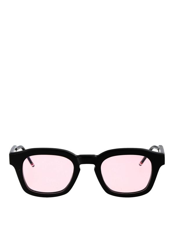 Thom Browne Lunettes De Soleil - Noir