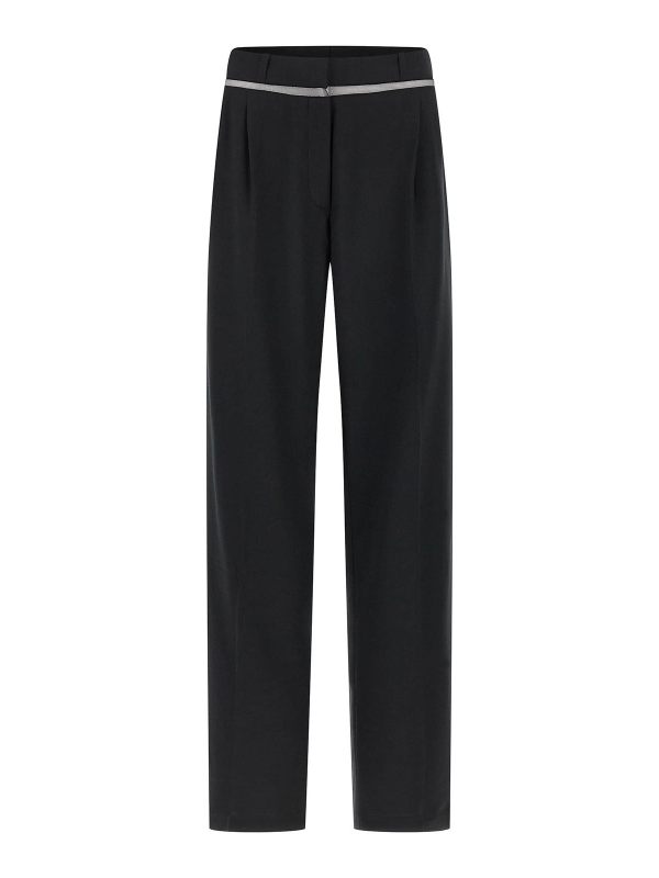 Nensi Dojaka Pantalons Décontractés - Noir