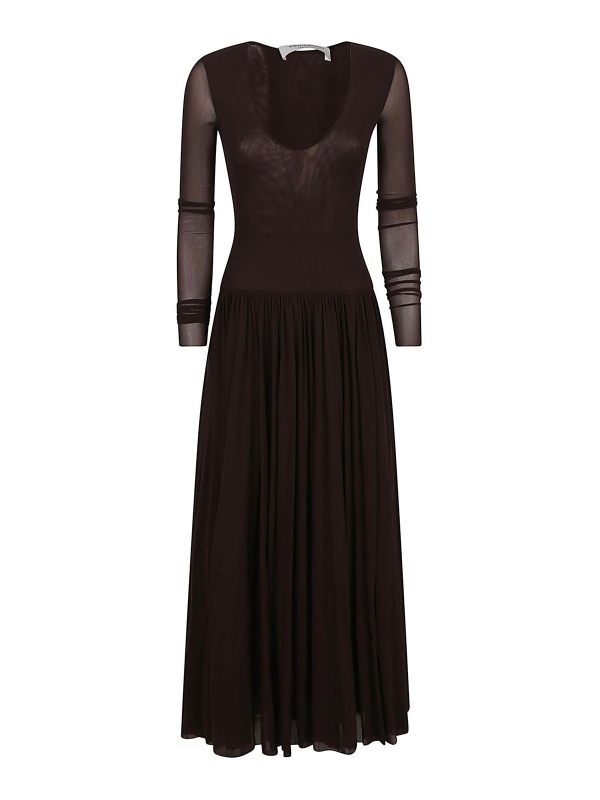 Philosophy di Lorenzo Serafini Robe Au Genou - Marron