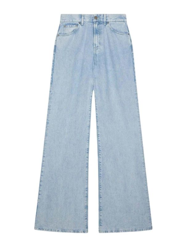 Dondup Jean Droit - Bleu
