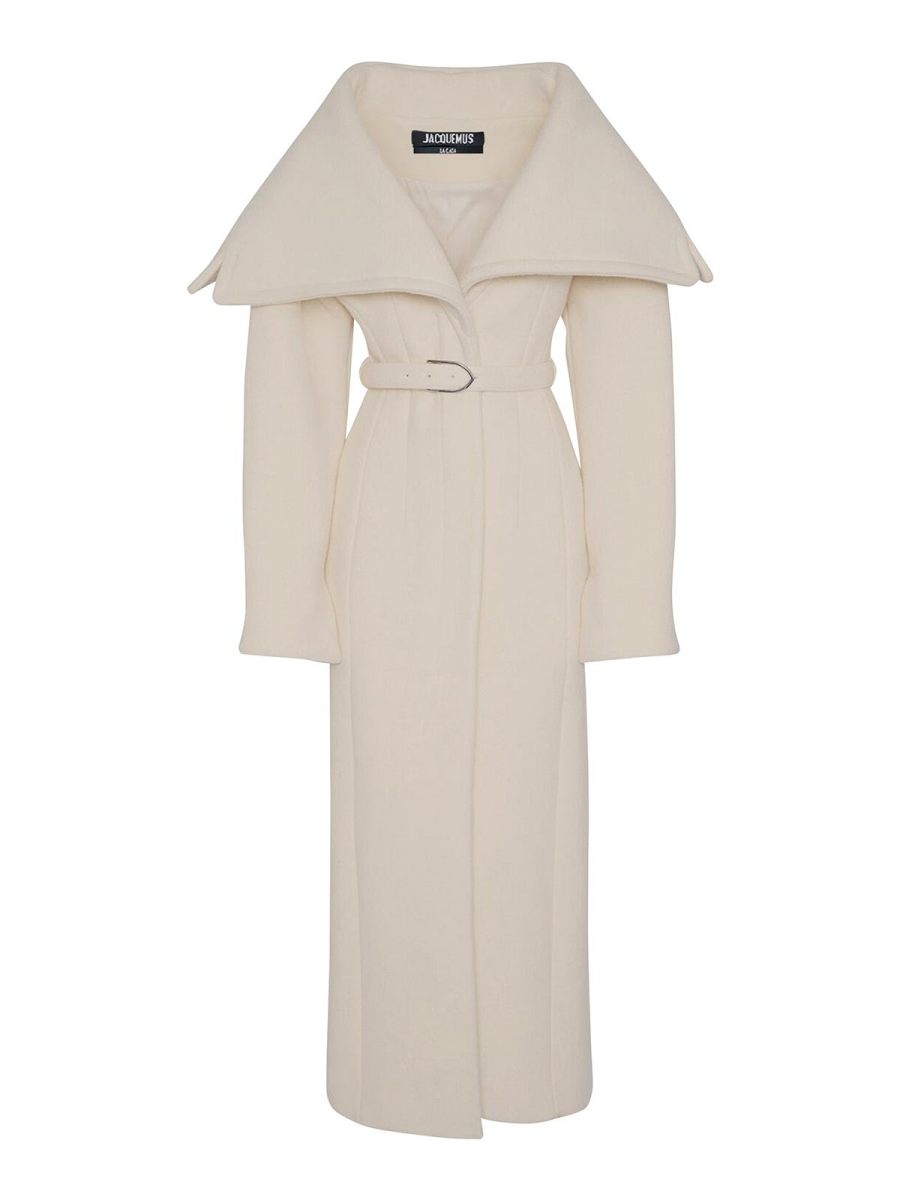 Jacquemus Manteau Court - Noir