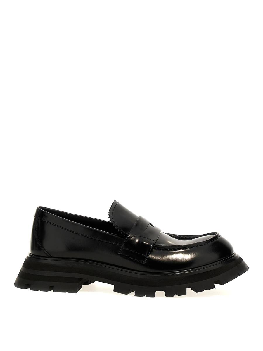 Alexander Mcqueen Mocassins - Noir