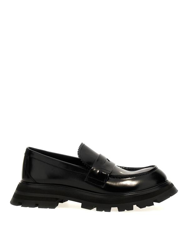 Alexander Mcqueen Mocassins - Noir