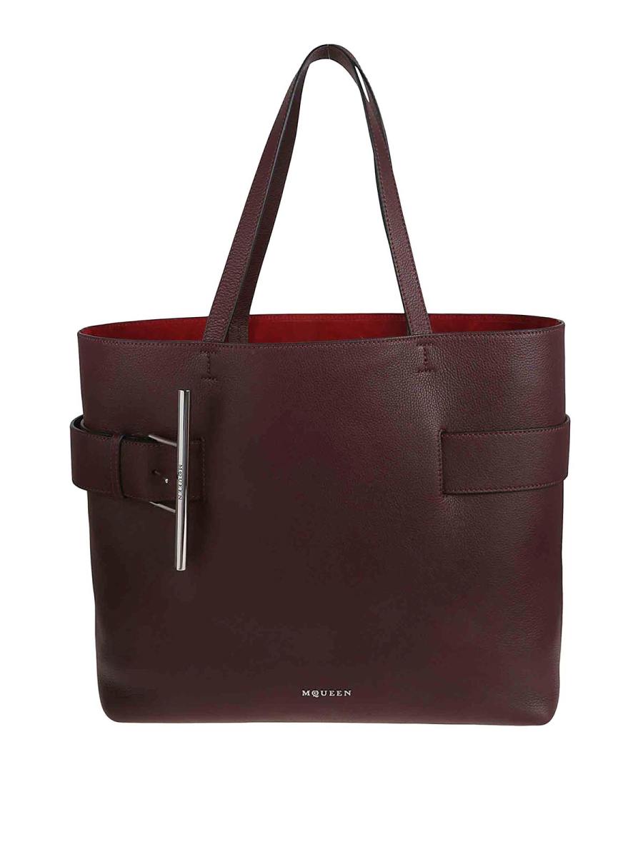 Alexander Mcqueen Sac Cabas - Argent