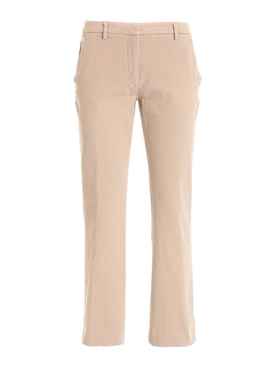 Tsolo Munkh Pantalons Décontractés - Beige