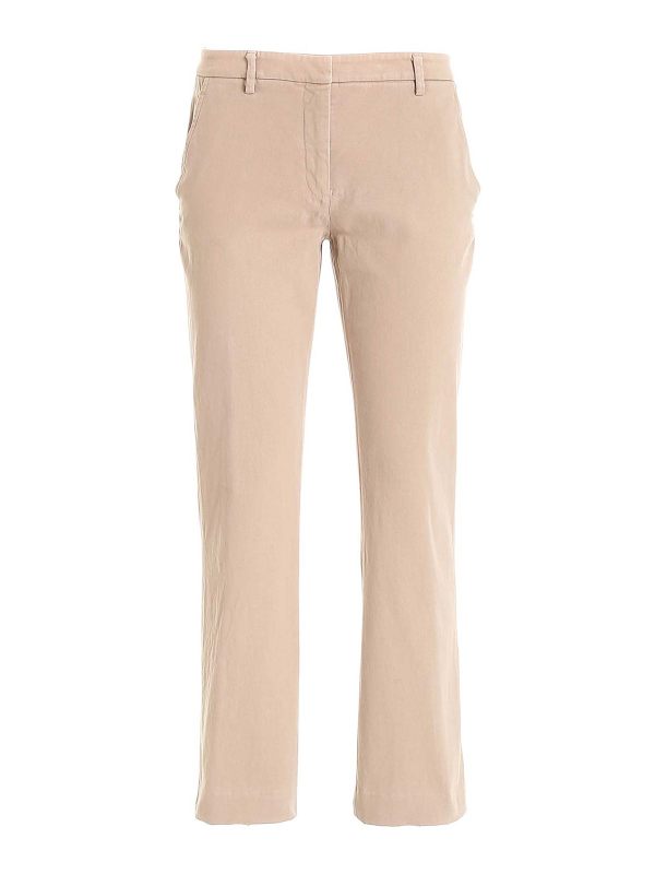 Tsolo Munkh Pantalons Décontractés - Beige