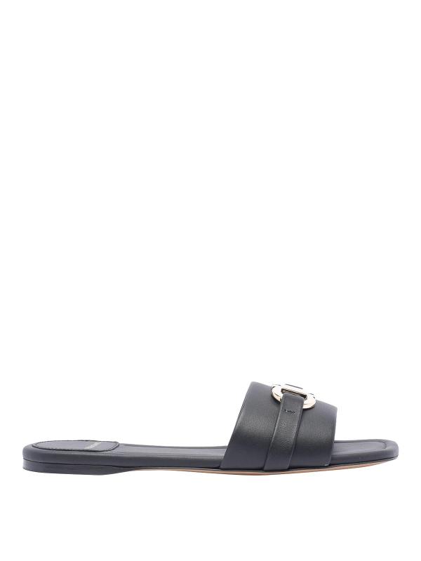 Salvatore Ferragamo Sandales - Noir