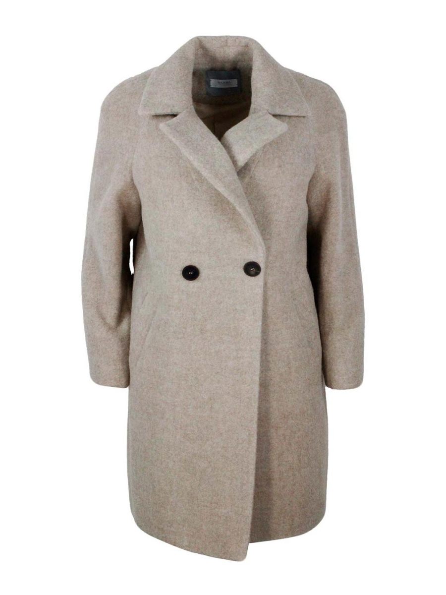 Barba Napoli Manteau Court - Beige